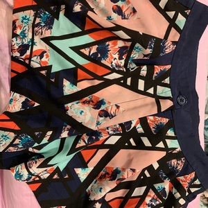 High waisted groovy shorts